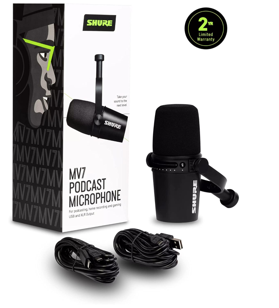 SHURE podcast mic kit SHURE podcast mic kit