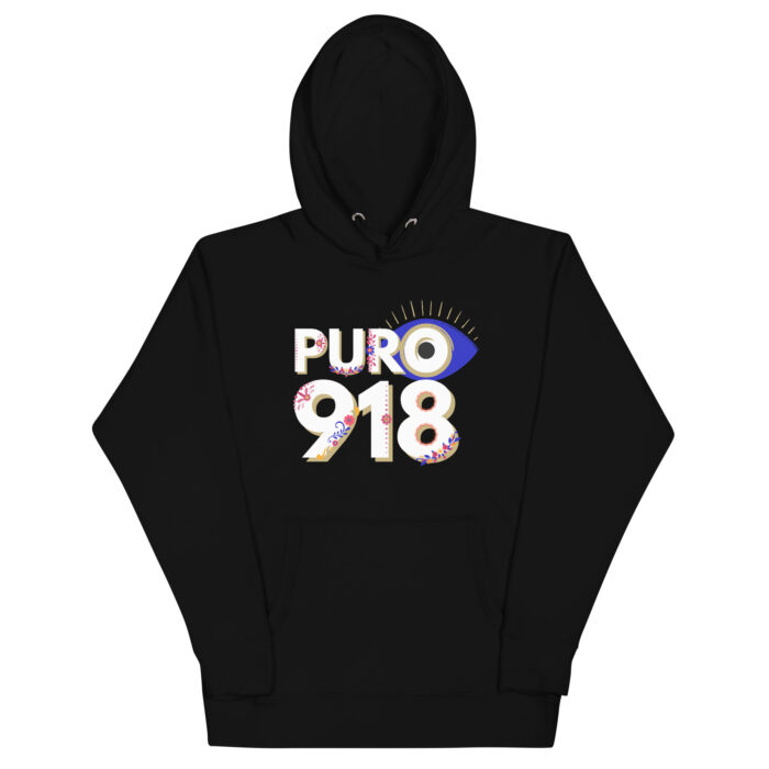 Ojo Flor Puro 918 Unisex Hoodie - Image 2