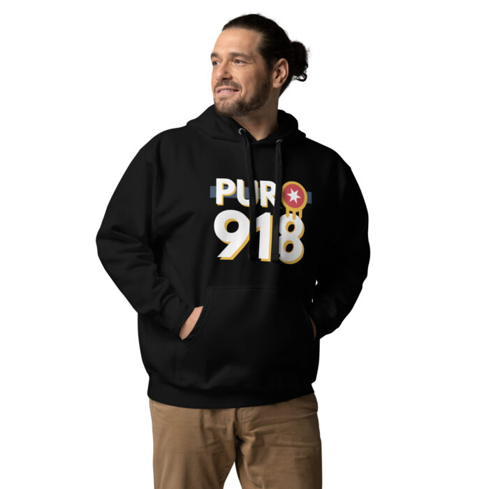 Puro 918 Tulsa Flag Unisex Hoodie