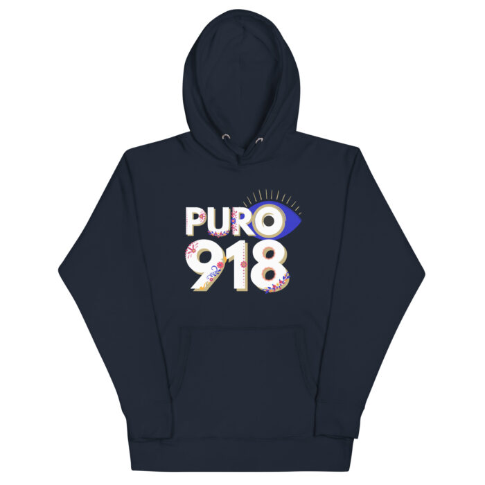 Ojo Flor Puro 918 Unisex Hoodie - Image 4