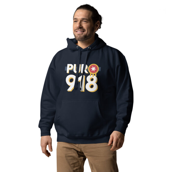 Puro 918 Tulsa Flag Unisex Hoodie - Image 9