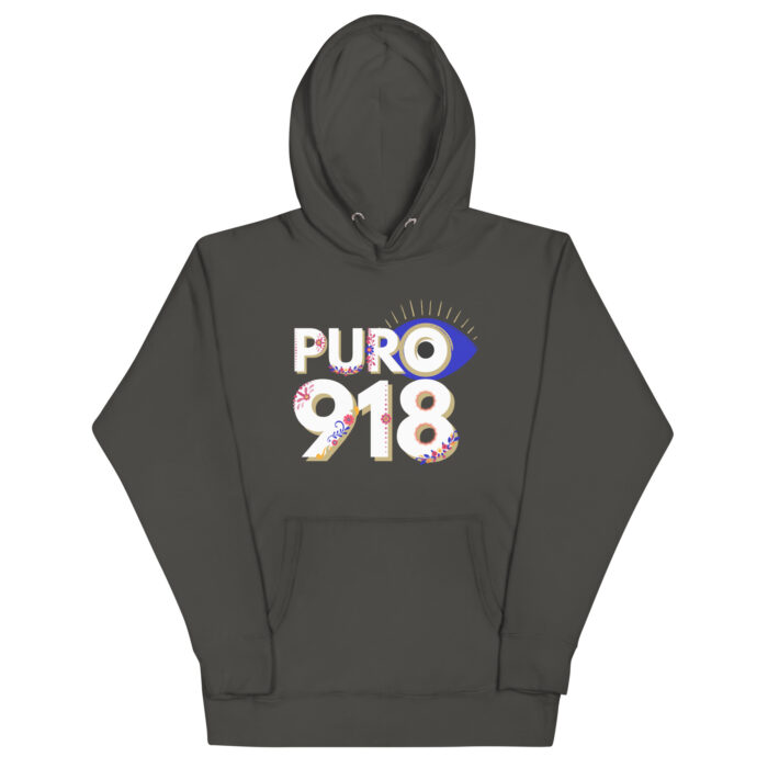 Ojo Flor Puro 918 Unisex Hoodie - Image 6