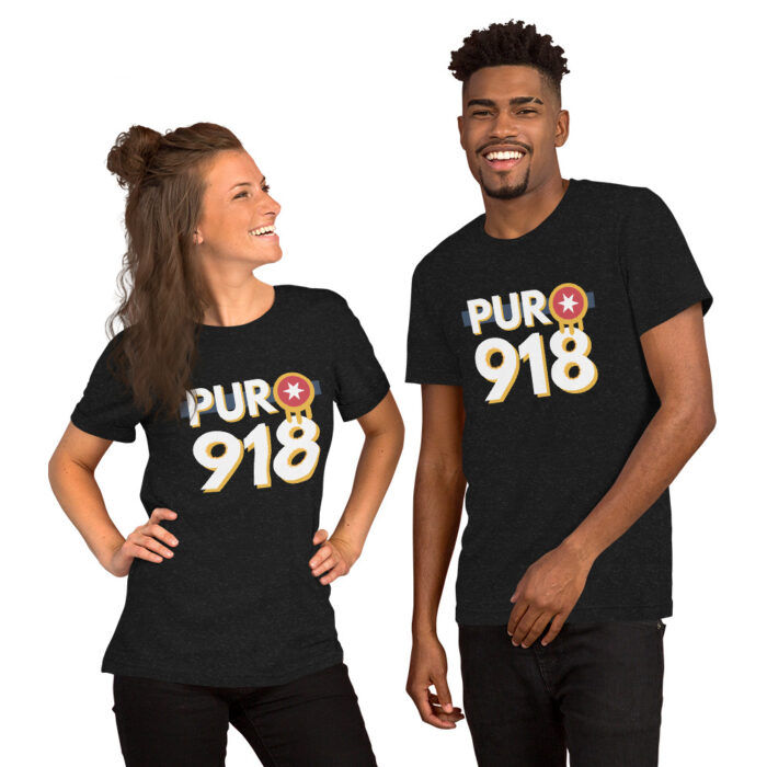 Puro 918 Tulsa Flag Unisex t-shirt - Image 2