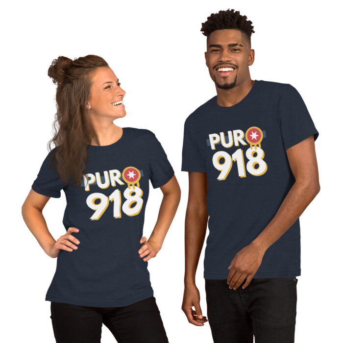 Puro 918 Tulsa Flag Unisex t-shirt - Image 3