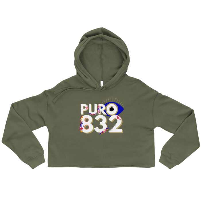 Puro 832 Ojo Crop Hoodie - Image 4