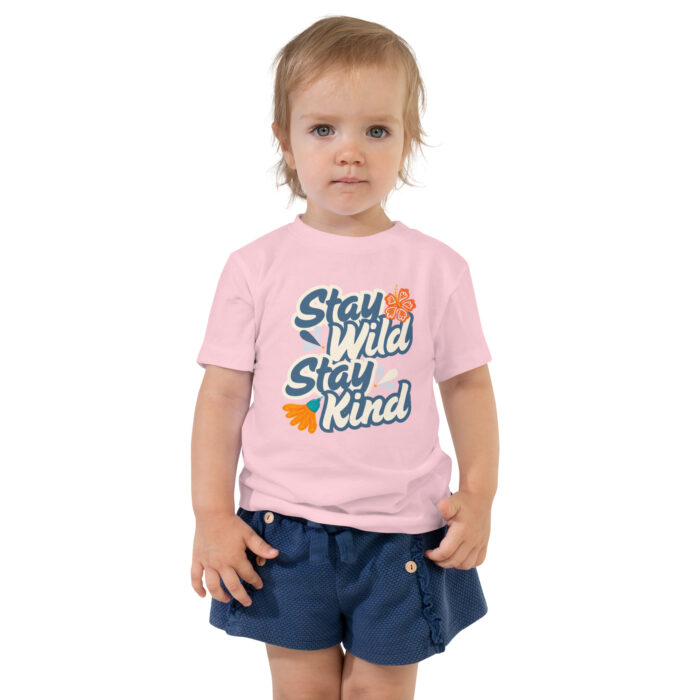 Stay Wild, Stay Kind Toddler Short Sleeve Tee