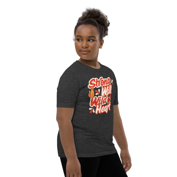 Strong Will, Wild Heart Youth Short Sleeve T-Shirt - Image 2