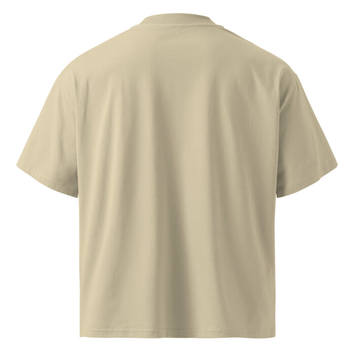 Houston, Tengo Puro Chingaderas Unisex Organic Oversized High Neck T-shirt - Image 2
