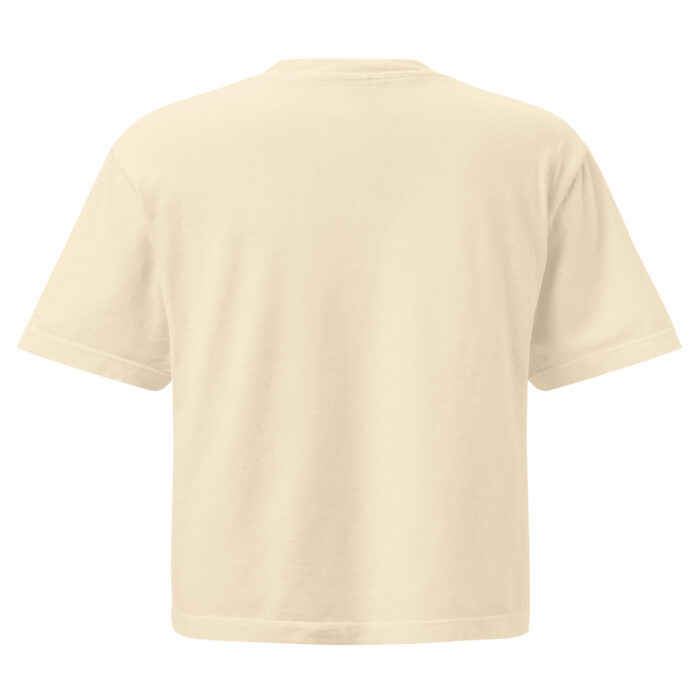 Houston, Tengo Puro Chingaderas Women’s heavyweight boxy tee - Image 2